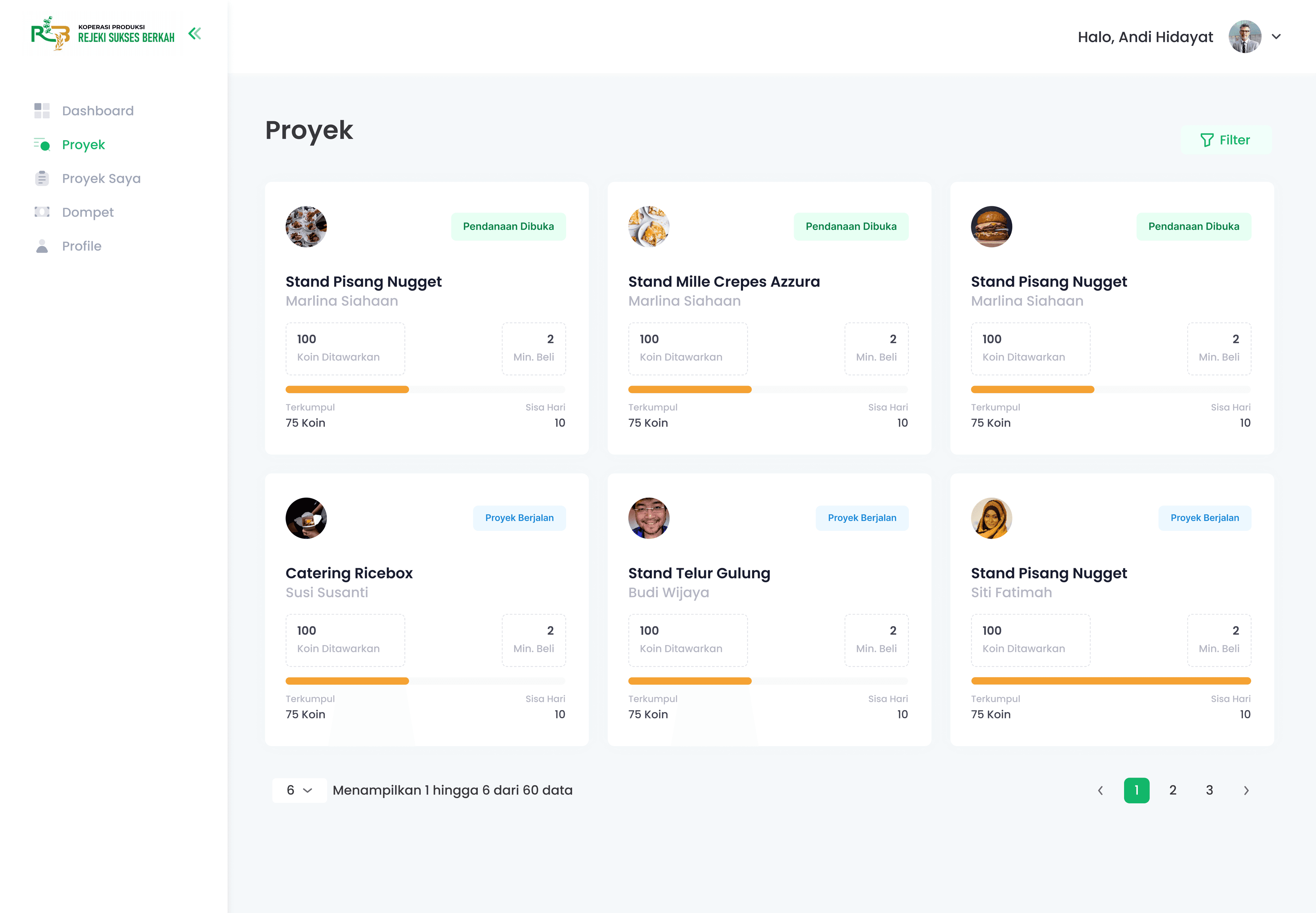Blockchain-Based Crowdfunding Management Application
